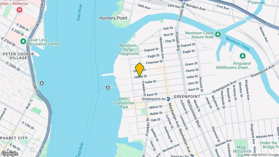 78 Huron St Mapa y Detalles de la Ubicación