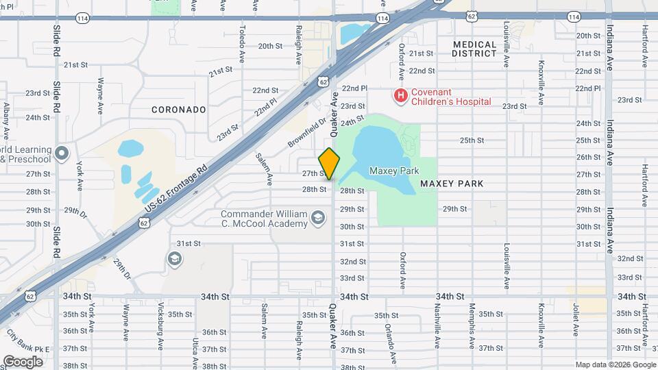 4402 28th St Map and Location Details