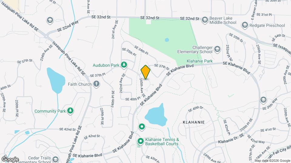 24554 SE 39th Pl Map and Location Details