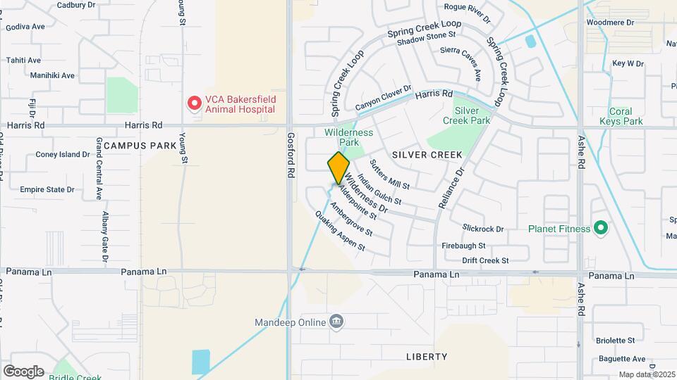 6005 Alderpointe St Map and Location Details