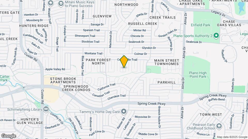 6504 Kiowa Ct Map and Location Details