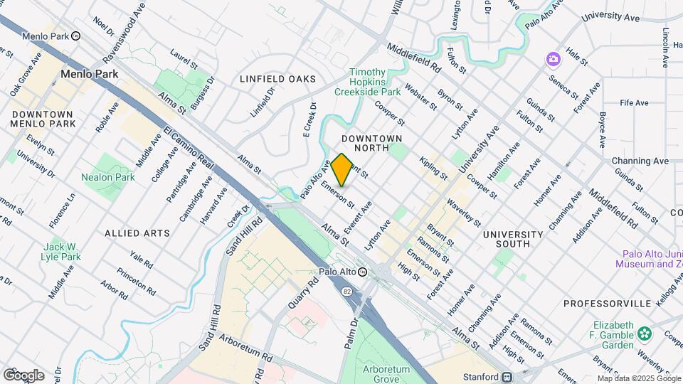 205 Hawthorne Ave Mapa y Detalles de la Ubicación