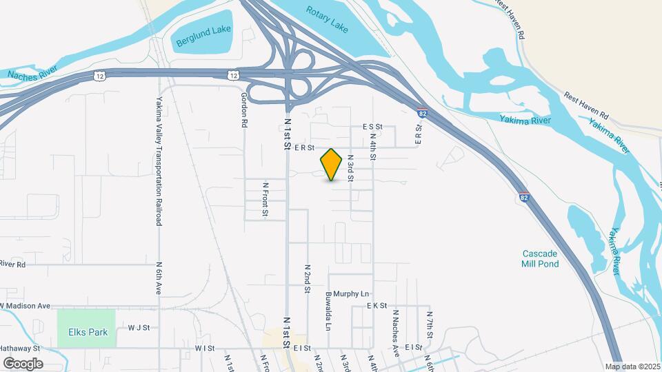 201 E P St Map and Location Details