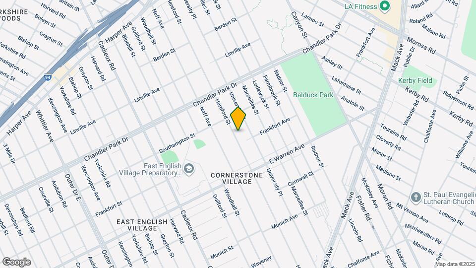 5214 Hereford St Map and Location Details