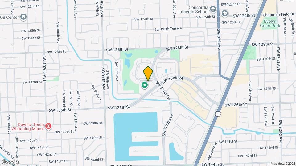 9264 SW 132nd St Mapa y Detalles de la Ubicación