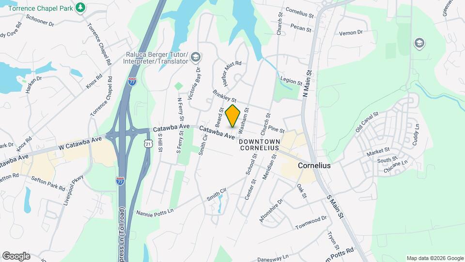 21025 Catawba Ave Map and Location Details