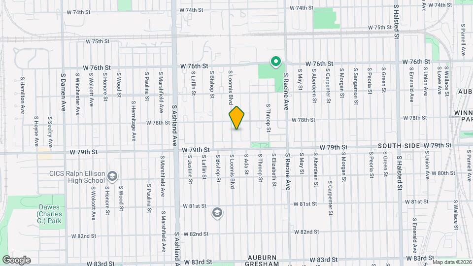 7825 S Loomis Blvd, Unit #2 Mapa y Detalles de la Ubicación