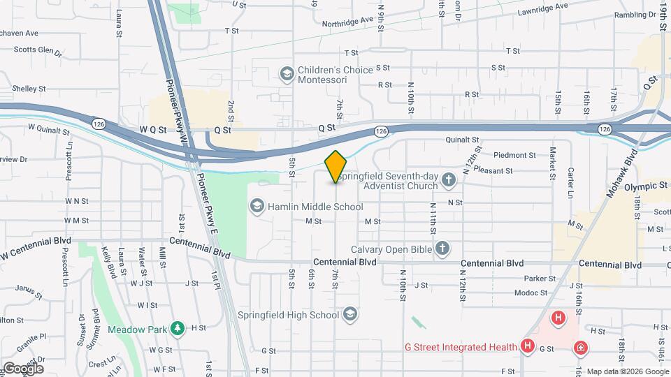 1540 7th St Map and Location Details