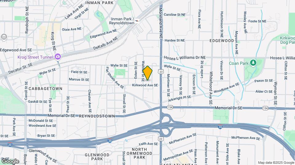1092 Kirkwood Ave SE Map and Location Details