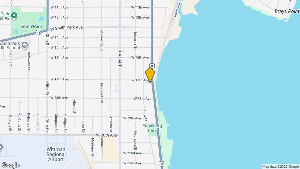 1715 S Main St, Unit Winnebago Lakeview Map and Location Details