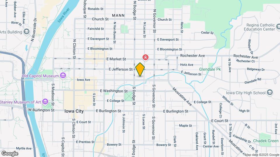 722 Iowa Ave-Unit -1 Map and Location Details