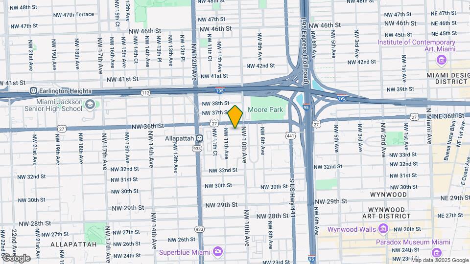 1041 NW 35th St Map and Location Details