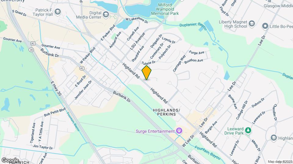 4845 Highland Rd Map and Location Details