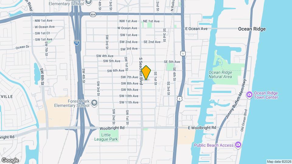 113 SE 8th Ave Map and Location Details