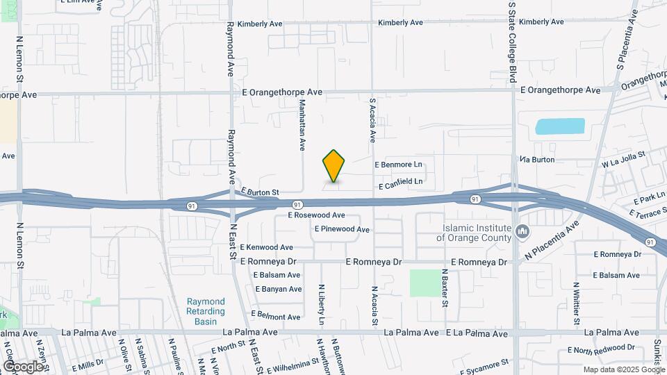 1401 E Burton St Map and Location Details