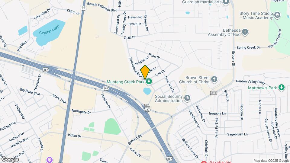 219 Saddlebrook Ln Map and Location Details