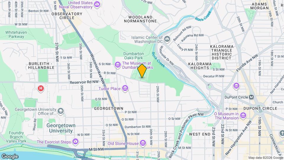 3038 1/2 R St NW Map and Location Details