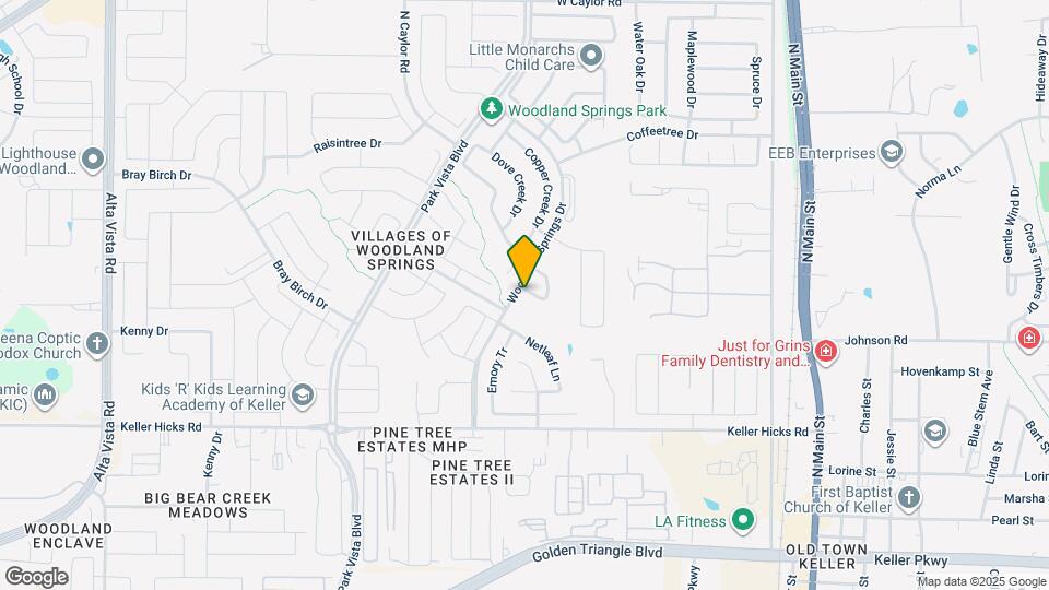 5404 Pecan Creek Cir Map and Location Details
