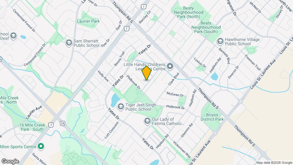 837 Cousens Terrace Map and Location Details