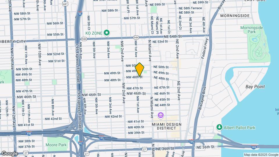 84 NW 48th St Map and Location Details