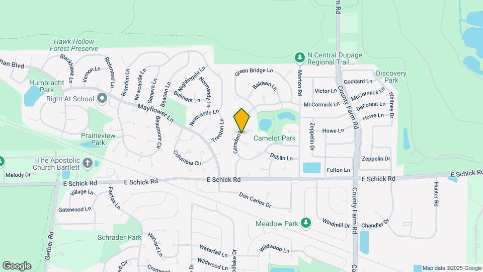 2180 Camden Ln Mapa y Detalles de la Ubicación