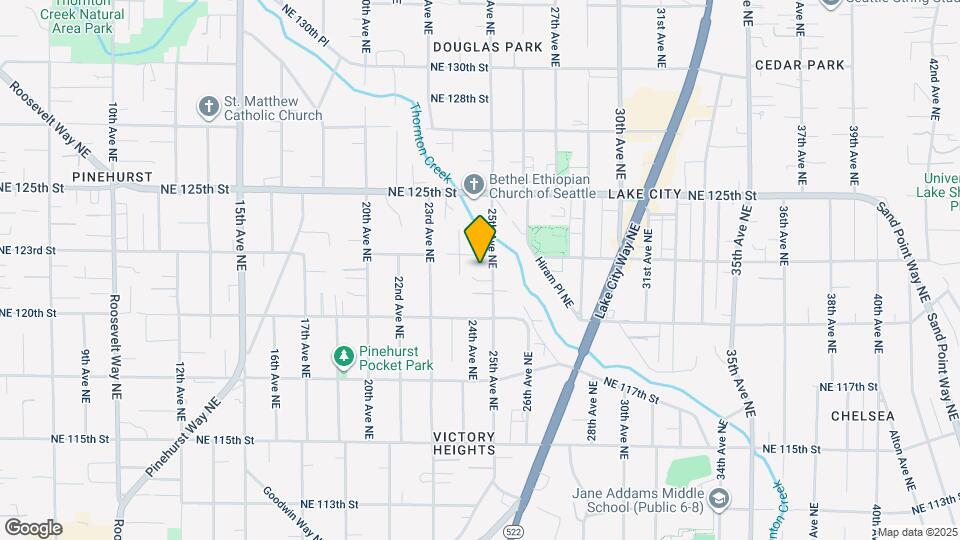 12045 25th Ave NE Mapa y Detalles de la Ubicación