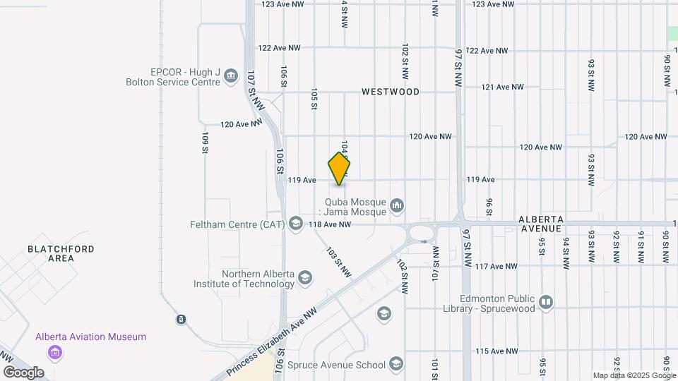 11846 104th St NW Map and Location Details