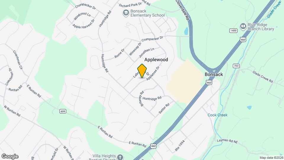 4946 Appletree Dr Map and Location Details