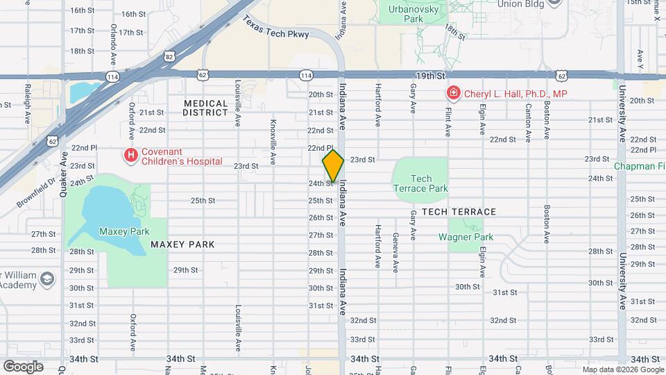 3405 24th St Map and Location Details