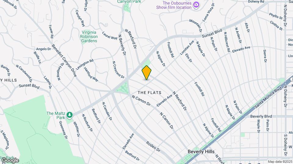 802 N Crescent Dr Map and Location Details