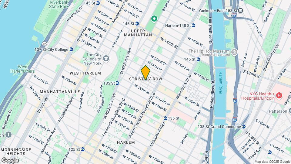 237 W 138th St Map and Location Details