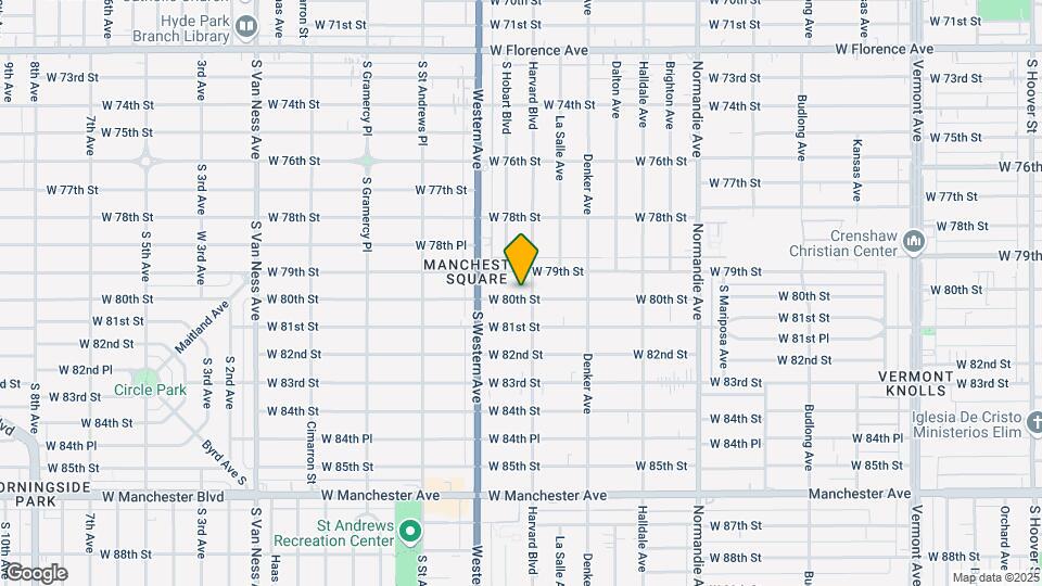1713-1715 W 80th St Map and Location Details
