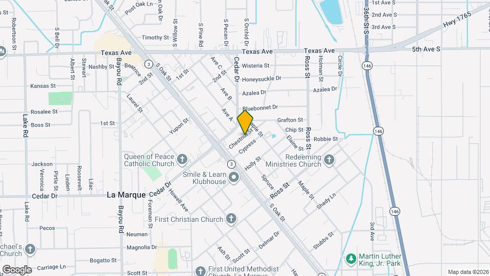 809 Chestnut St Map and Location Details