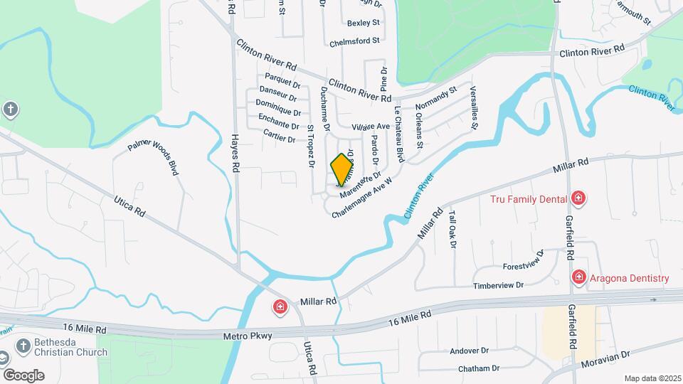 15835 Marentette Dr Map and Location Details