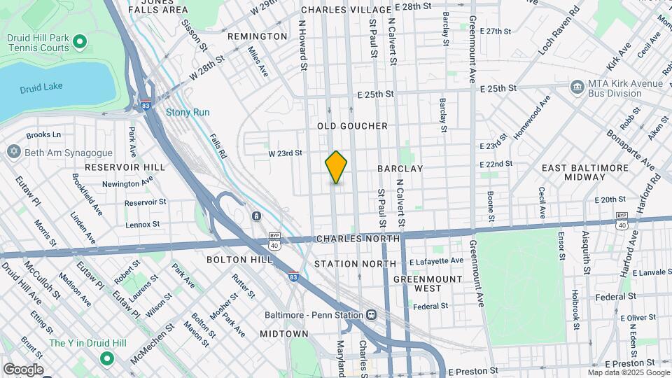 2107 Maryland Ave Mapa y Detalles de la Ubicación