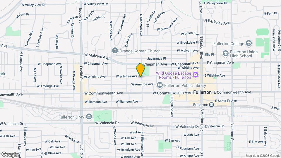 219 N Richman Ave Map and Location Details
