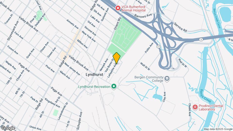 222 Lafayette Ave Map and Location Details