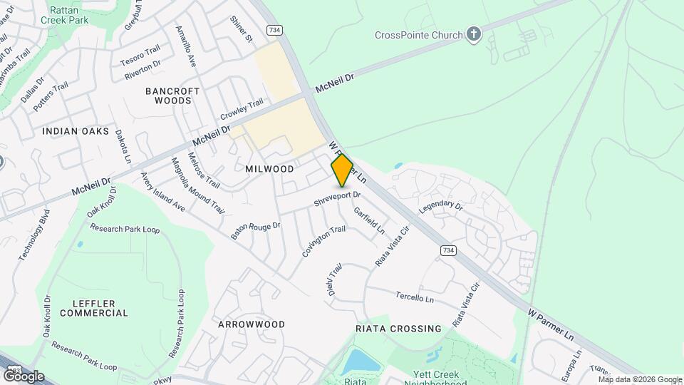 5804 Shreveport Dr Map and Location Details