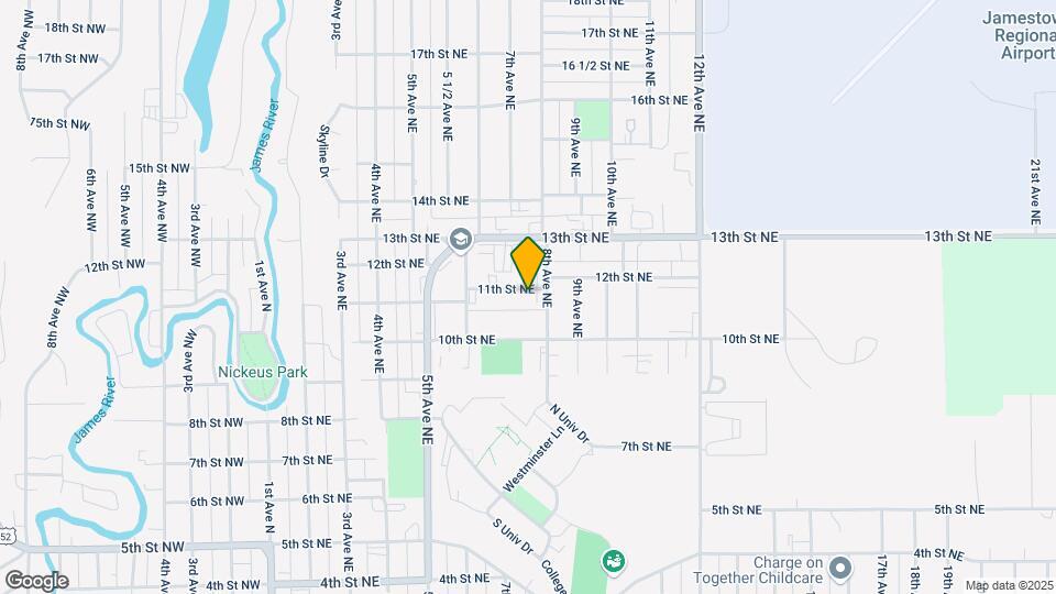 734 11th St NE Map and Location Details