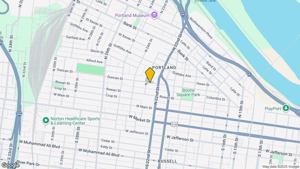 2222 Duncan St Map and Location Details