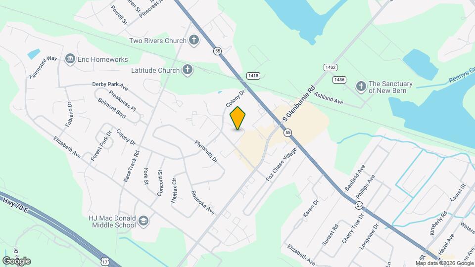 Fairview Apartments Map and Location Details