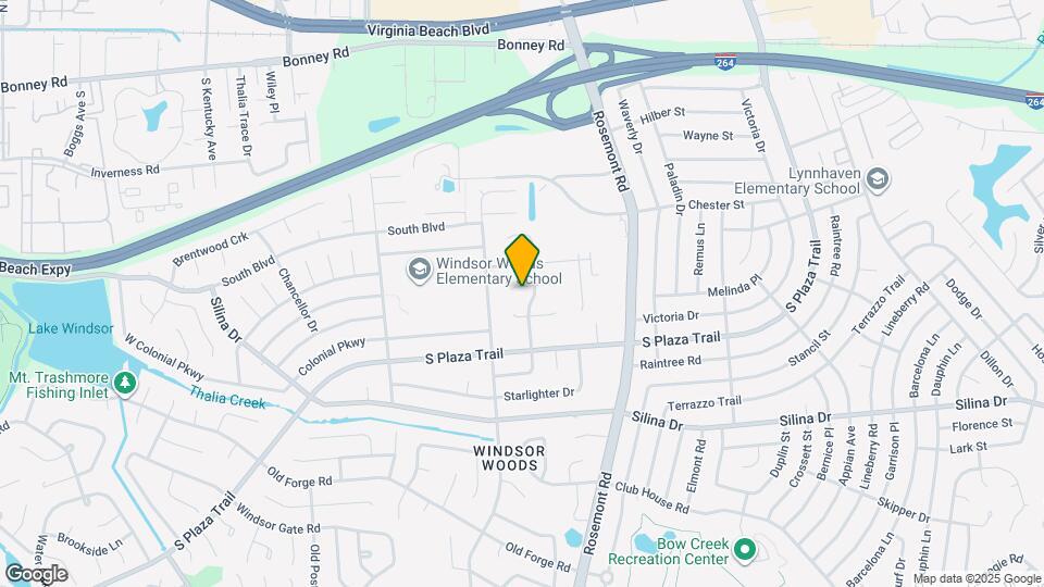 3705 Appalachian Ct Map and Location Details