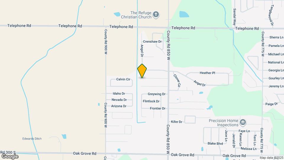 8733 Hanover Dr Map and Location Details