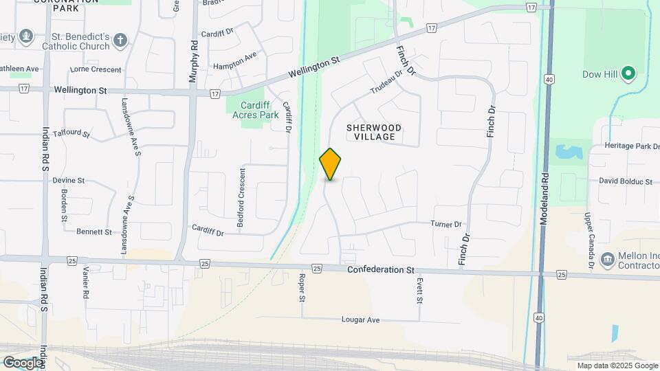 340 Trudeau Dr Map and Location Details