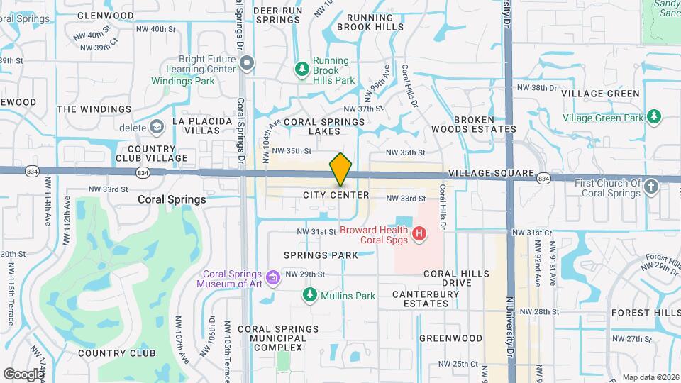 3327 NW 101st Ave Map and Location Details