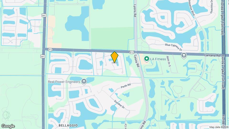 6068 Pond Bluff Ct Map and Location Details