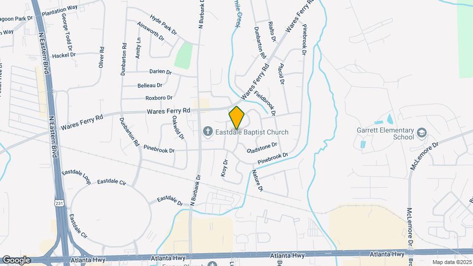425 Mulligan Dr Map and Location Details