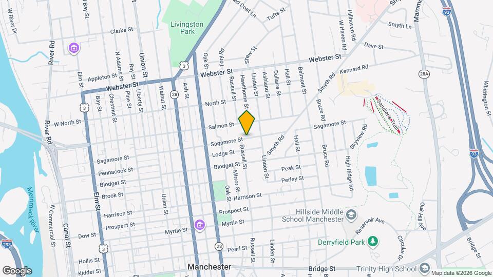 240 Sagamore St Map and Location Details
