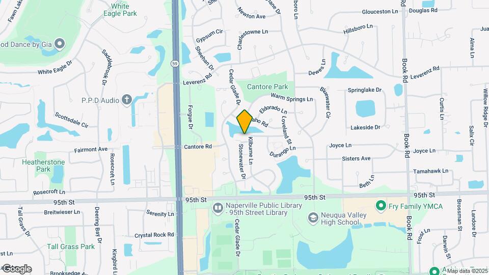 2817 Stonewater Dr Map and Location Details
