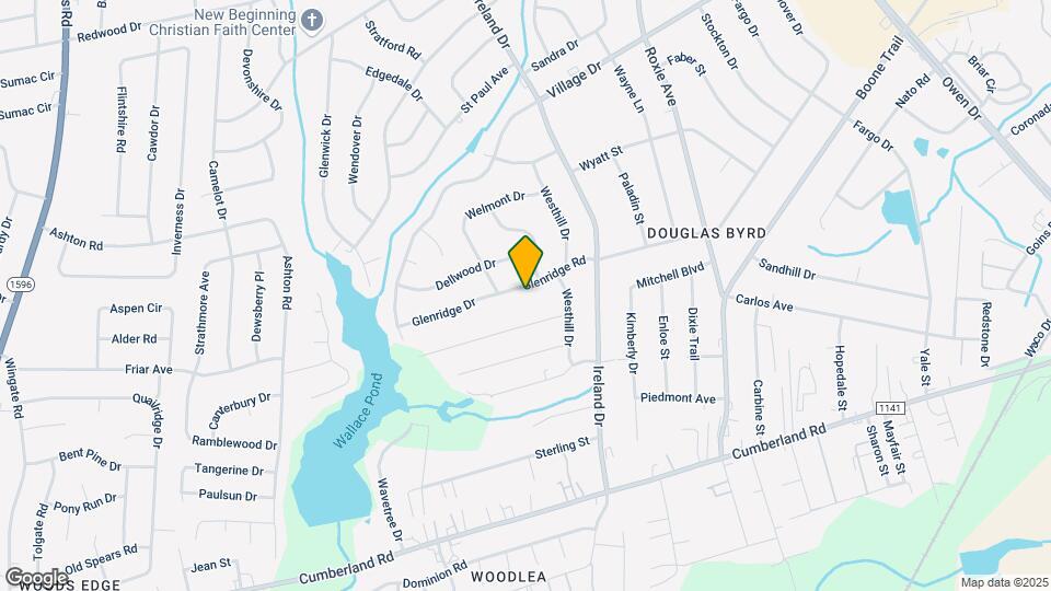 4009 Glenridge Rd Map and Location Details